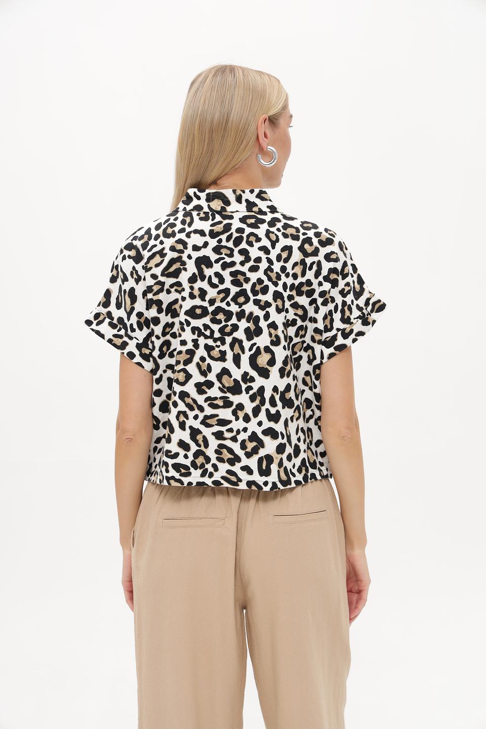 Блуза Betty Barclay леопард