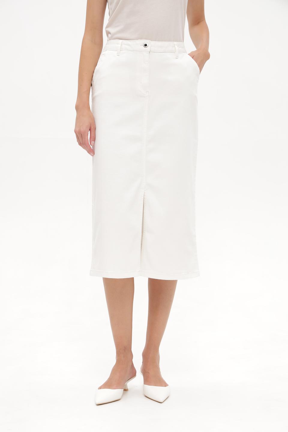 Юбка миди Betty Barclay белая
