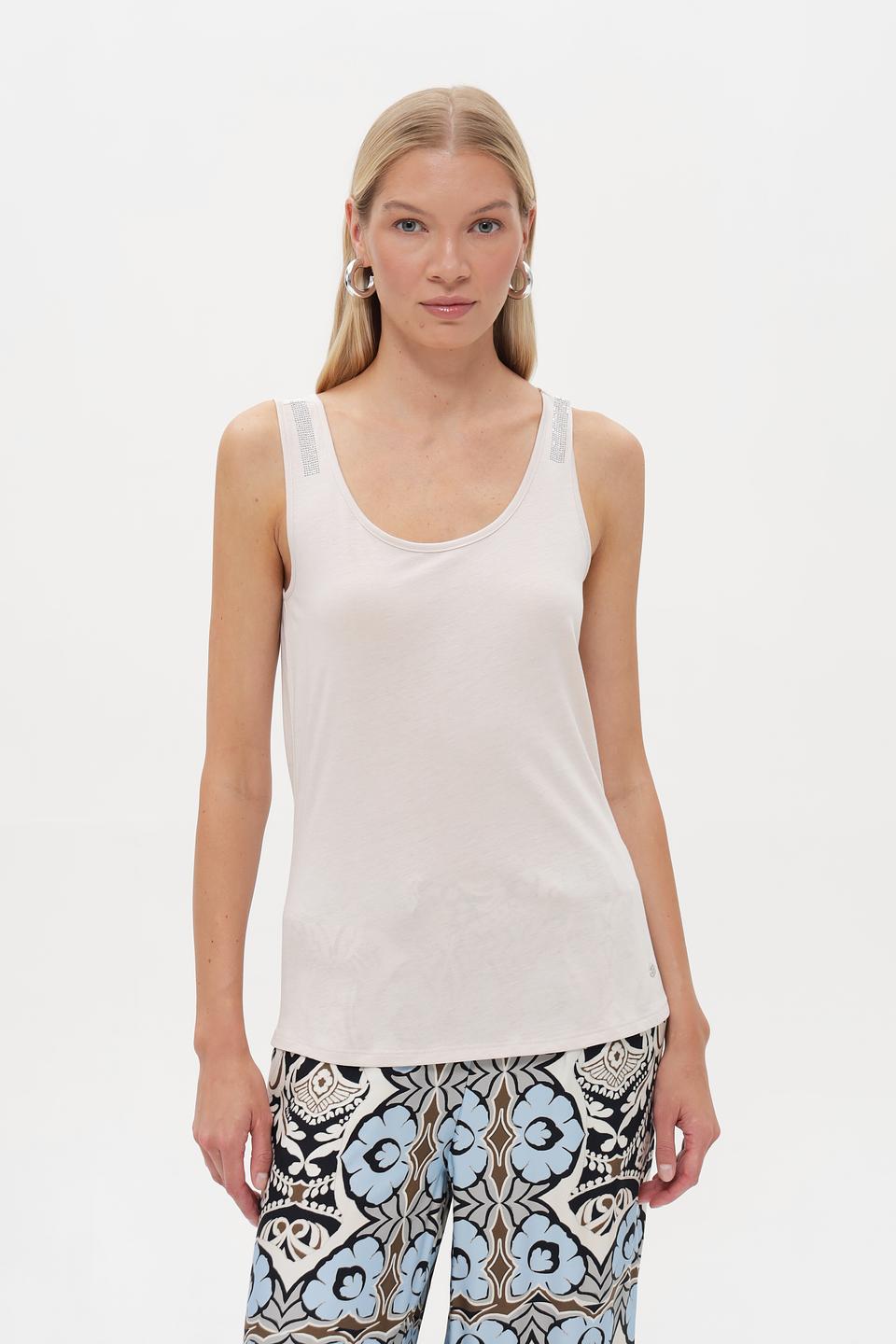 Топ Monari с декором