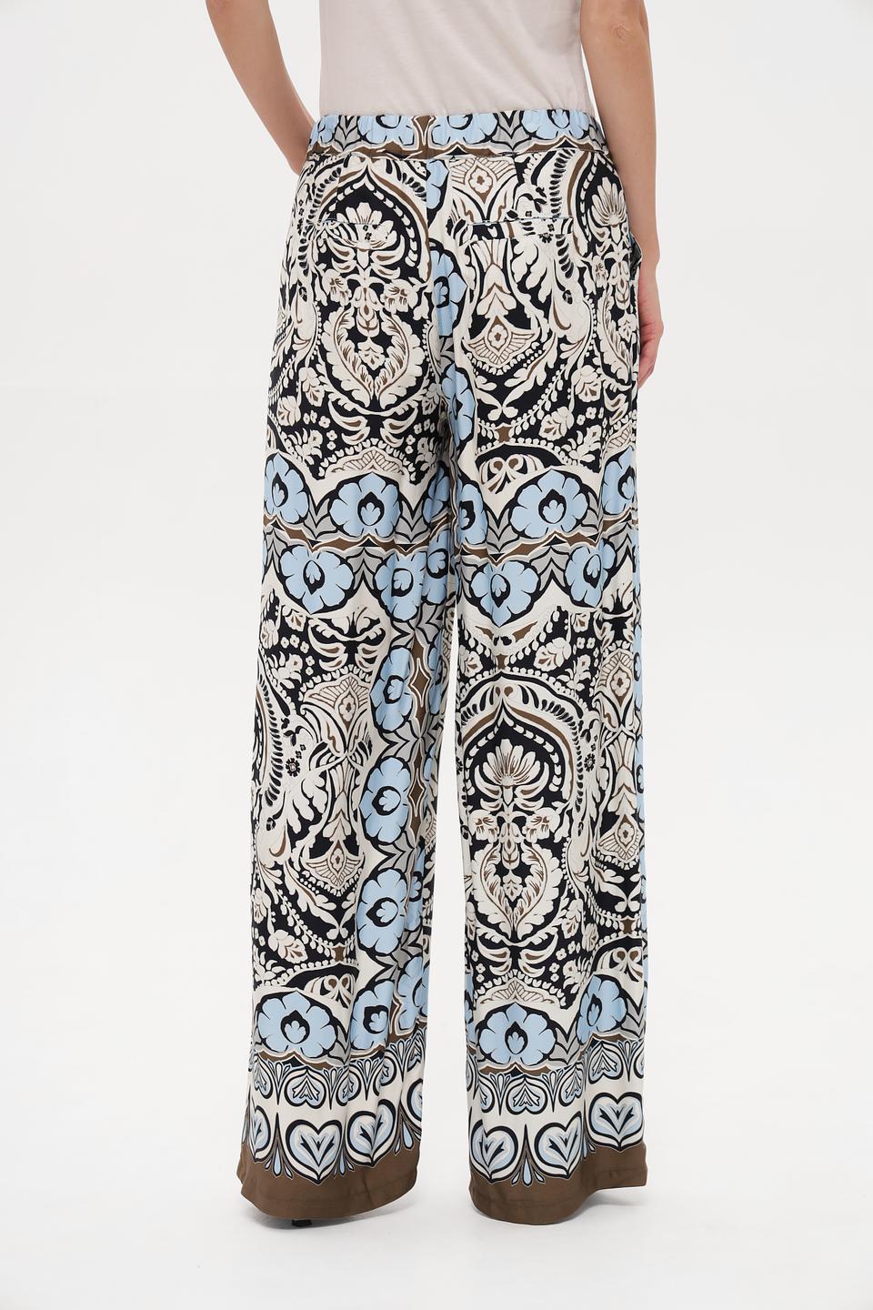 Брюки Monari с цветочным принтом