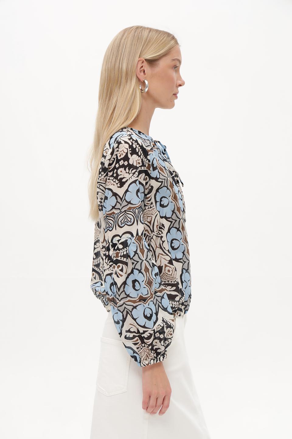Блузка Monari с цветочным принтом