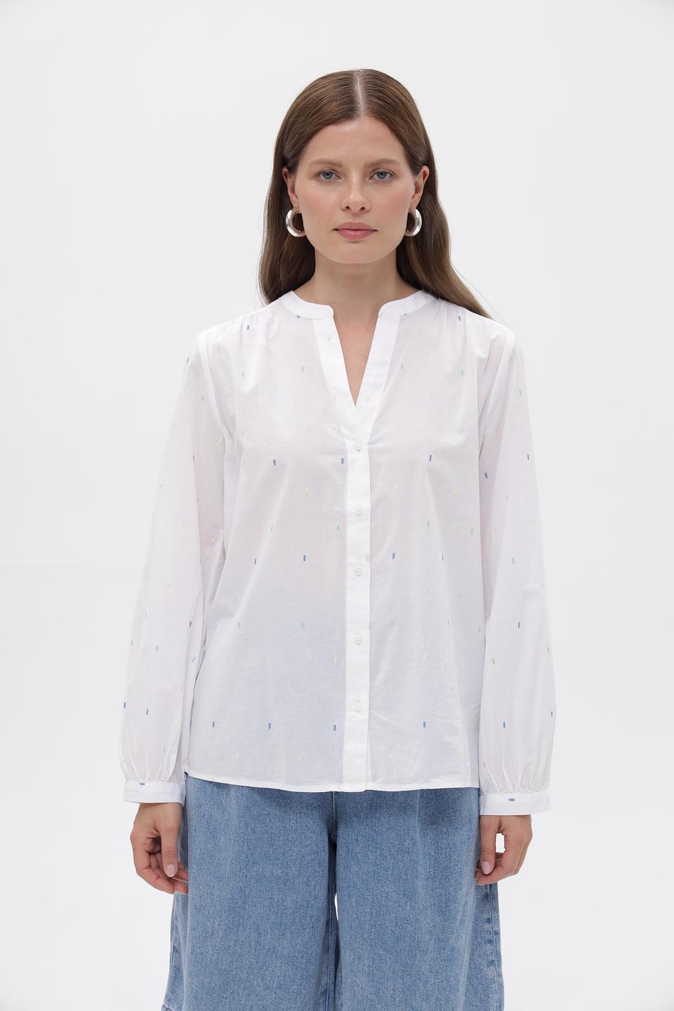 Блузка Tom Tailor с вышивкой