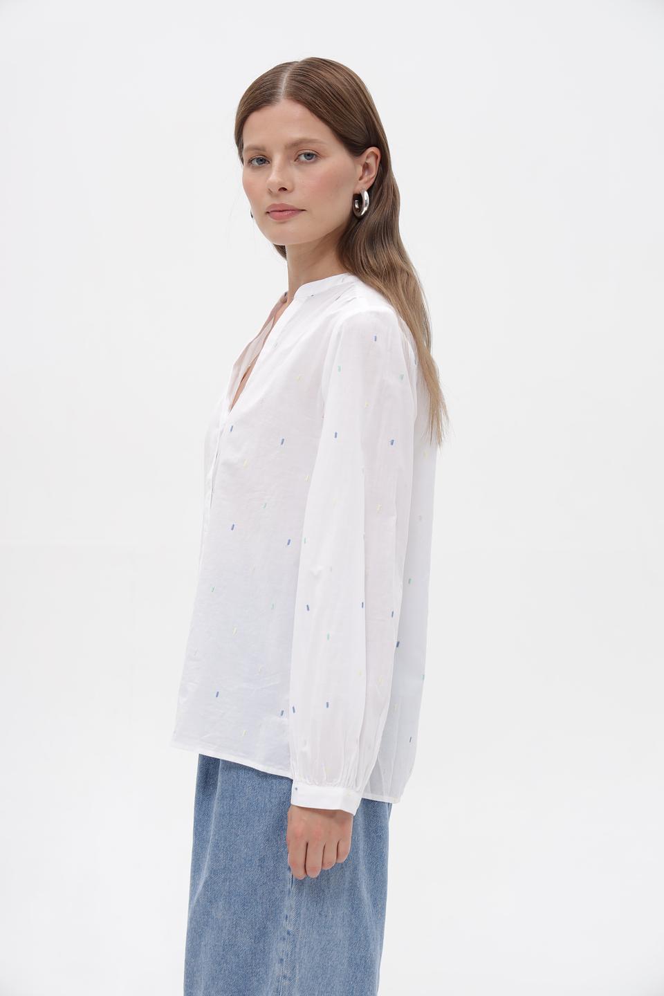 Блузка Tom Tailor с вышивкой