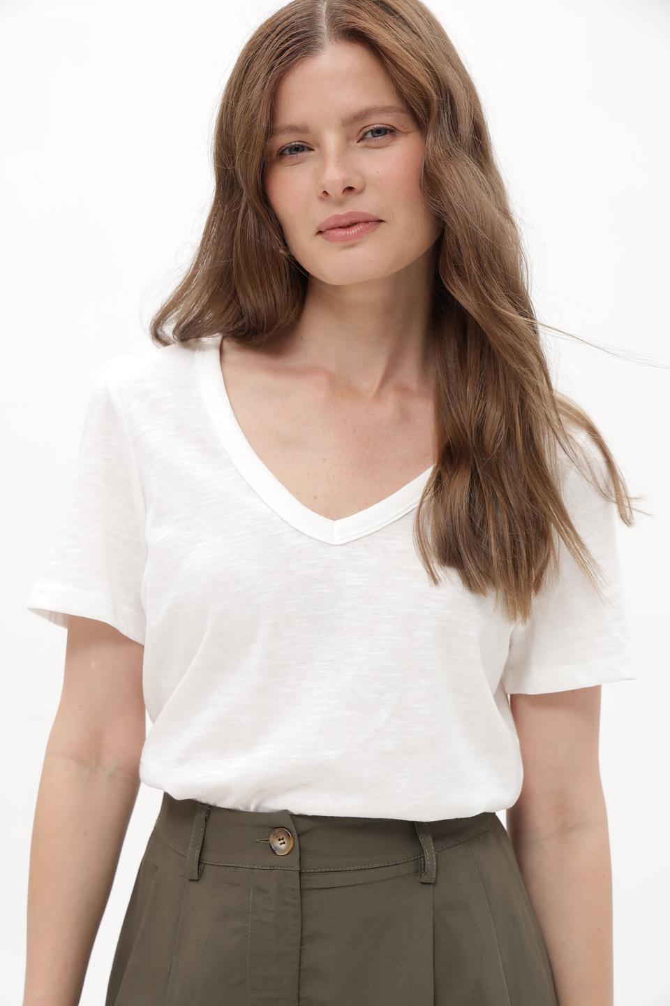 Футболка Tom Tailor женская белая