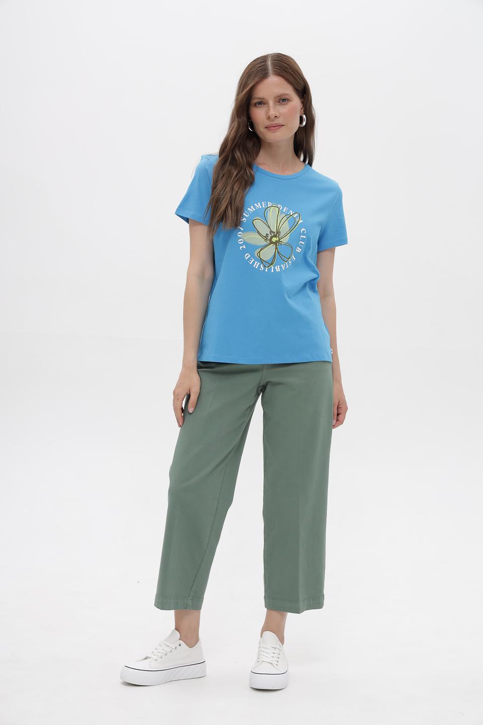 Футболка Tom Tailor denim с принтом