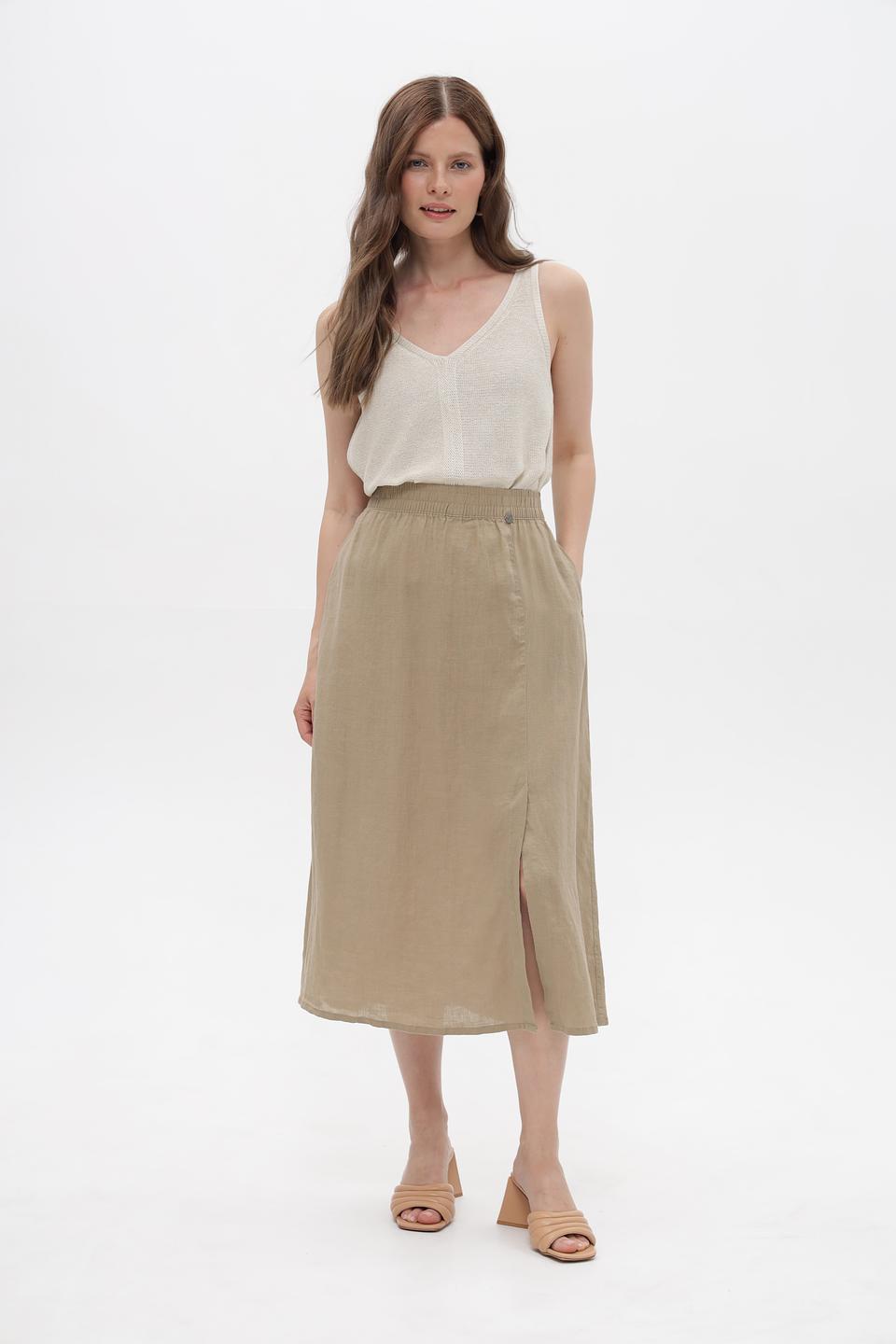 Топ Tom Tailor бежевый