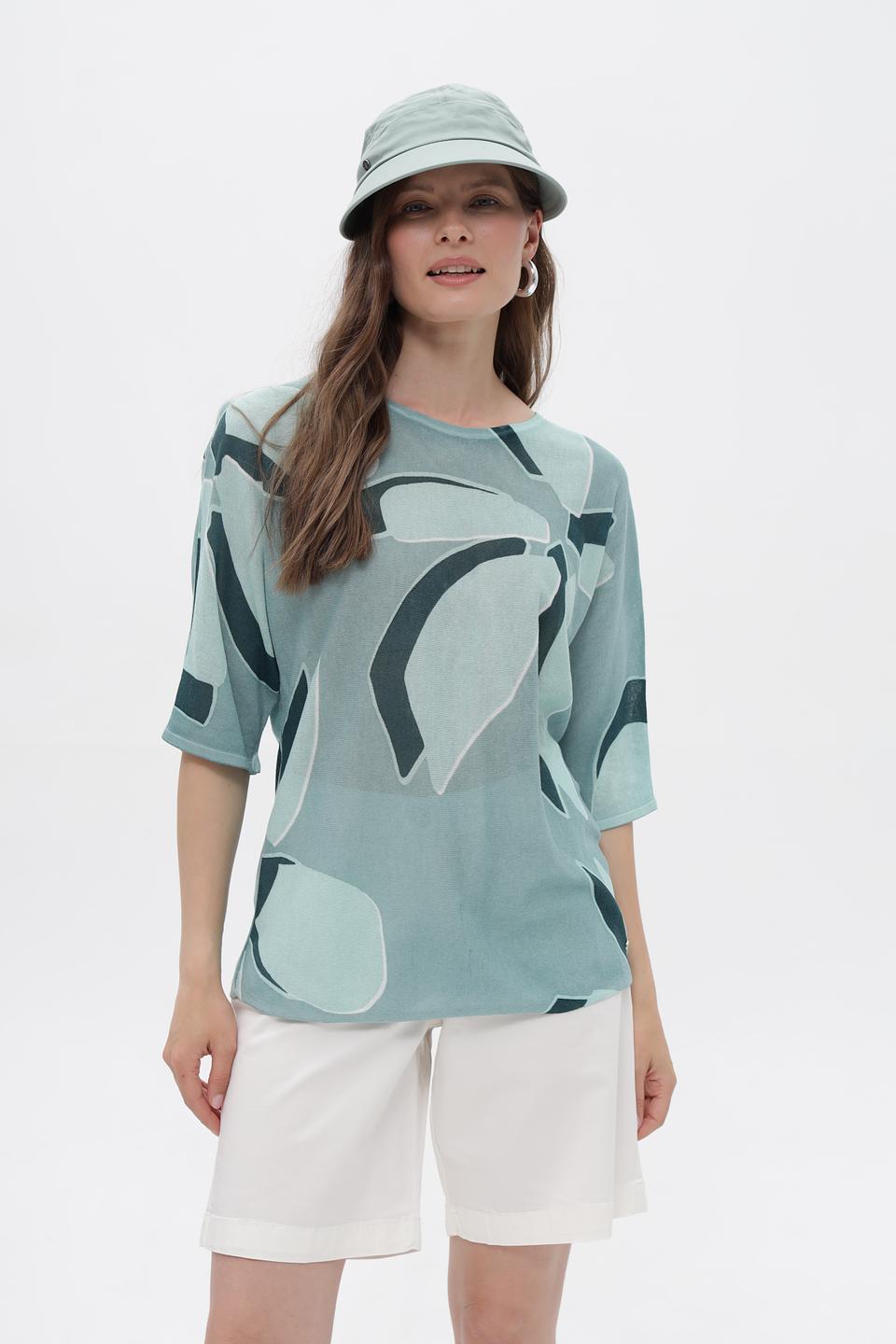 Кепка Loevenich мятная