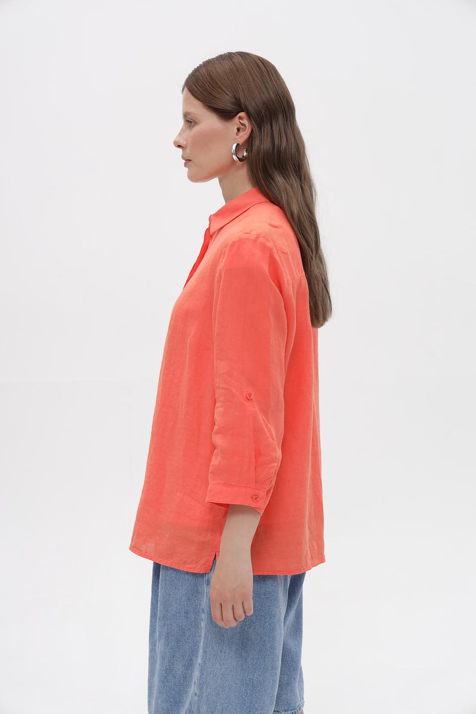 Блузка Toni collection коралловая