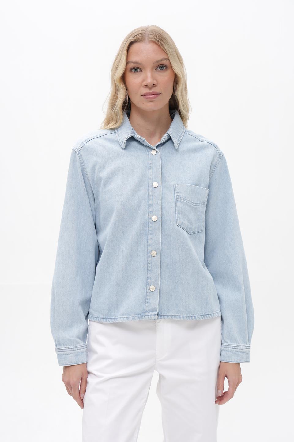 Блузка Marc O Polo DENIM светло-голубая