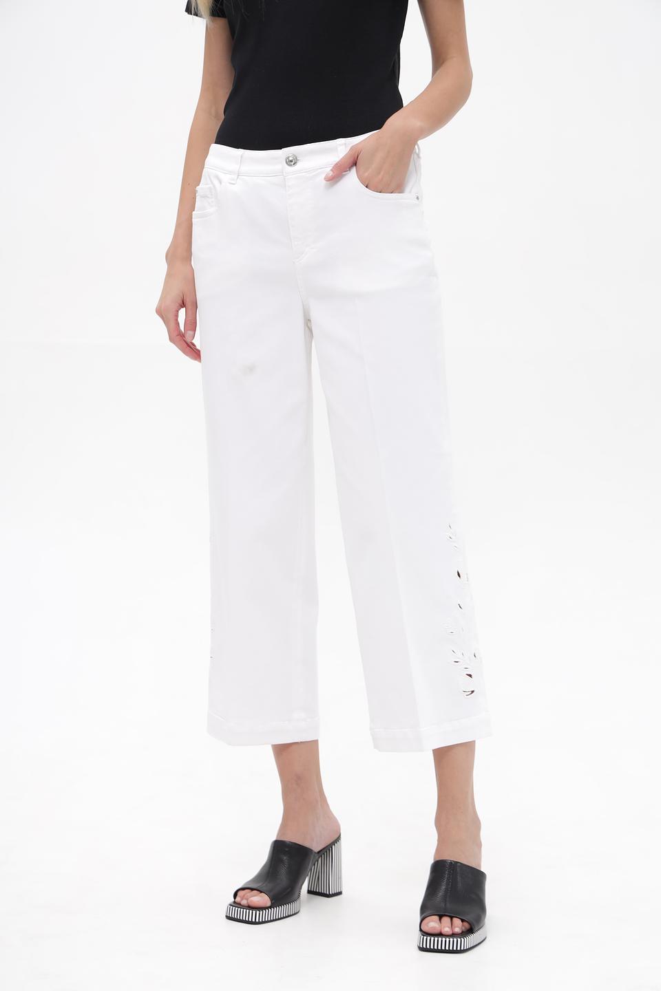 Джинсы укороченные Gardeur с вышивкой