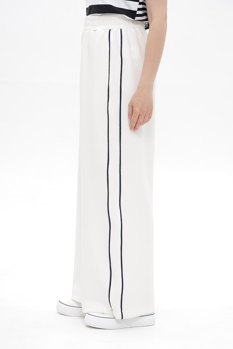 Брюки палаццо Rich and Royal белые