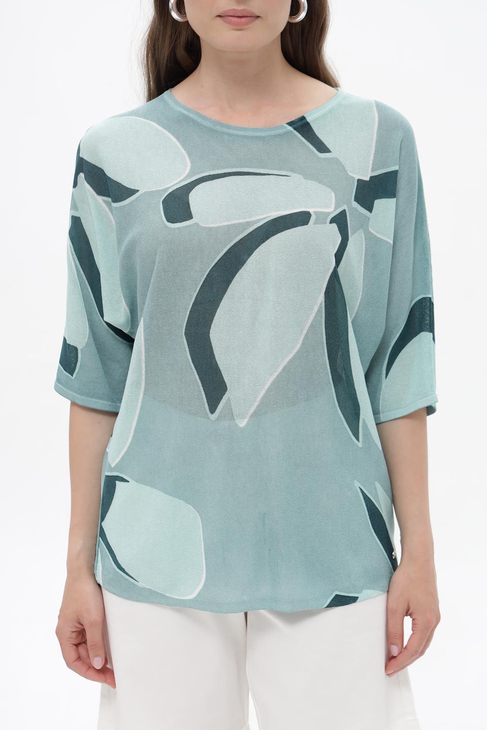 Пуловер Betty and Co с принтом