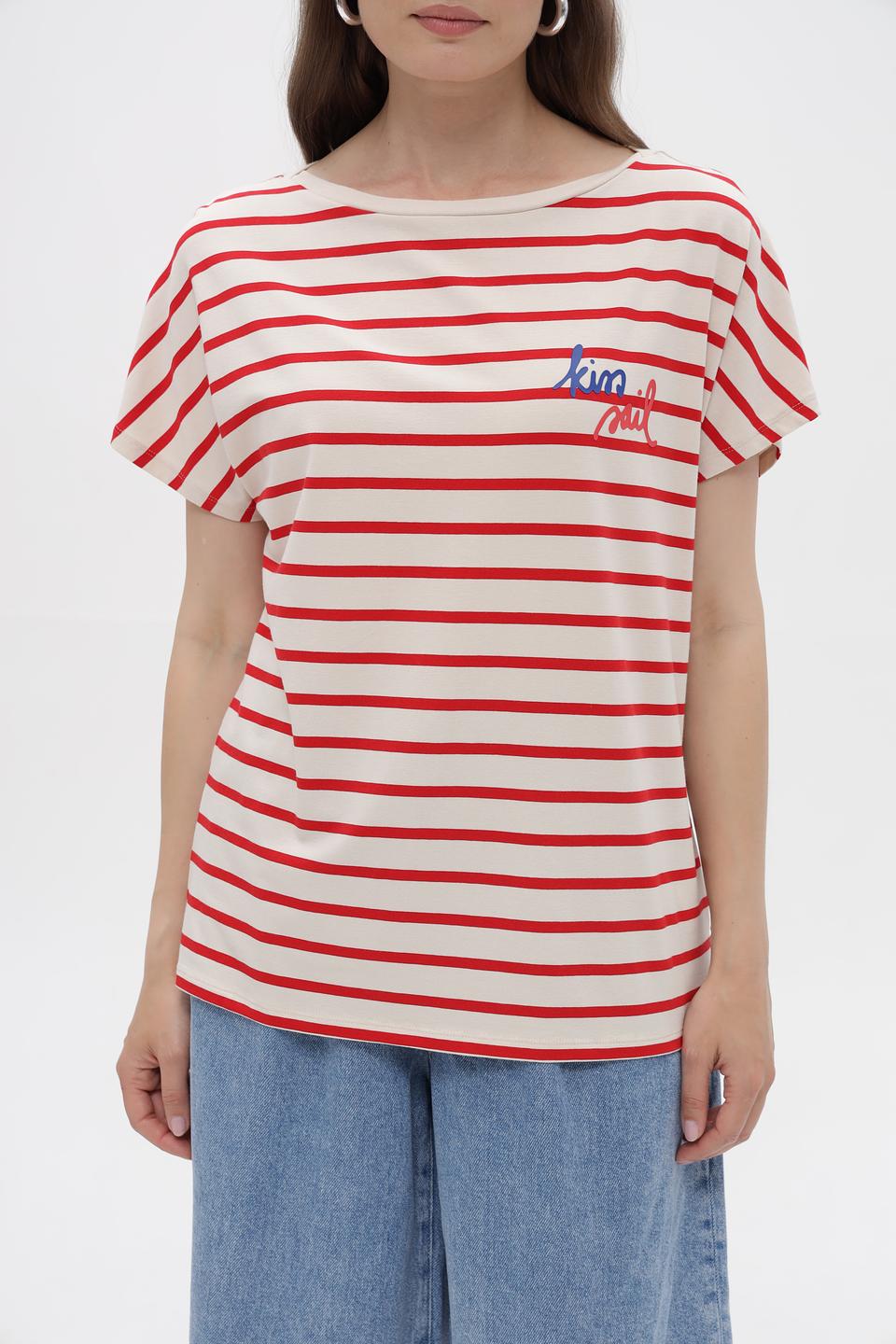Футболка Miss Lagotte в полоску