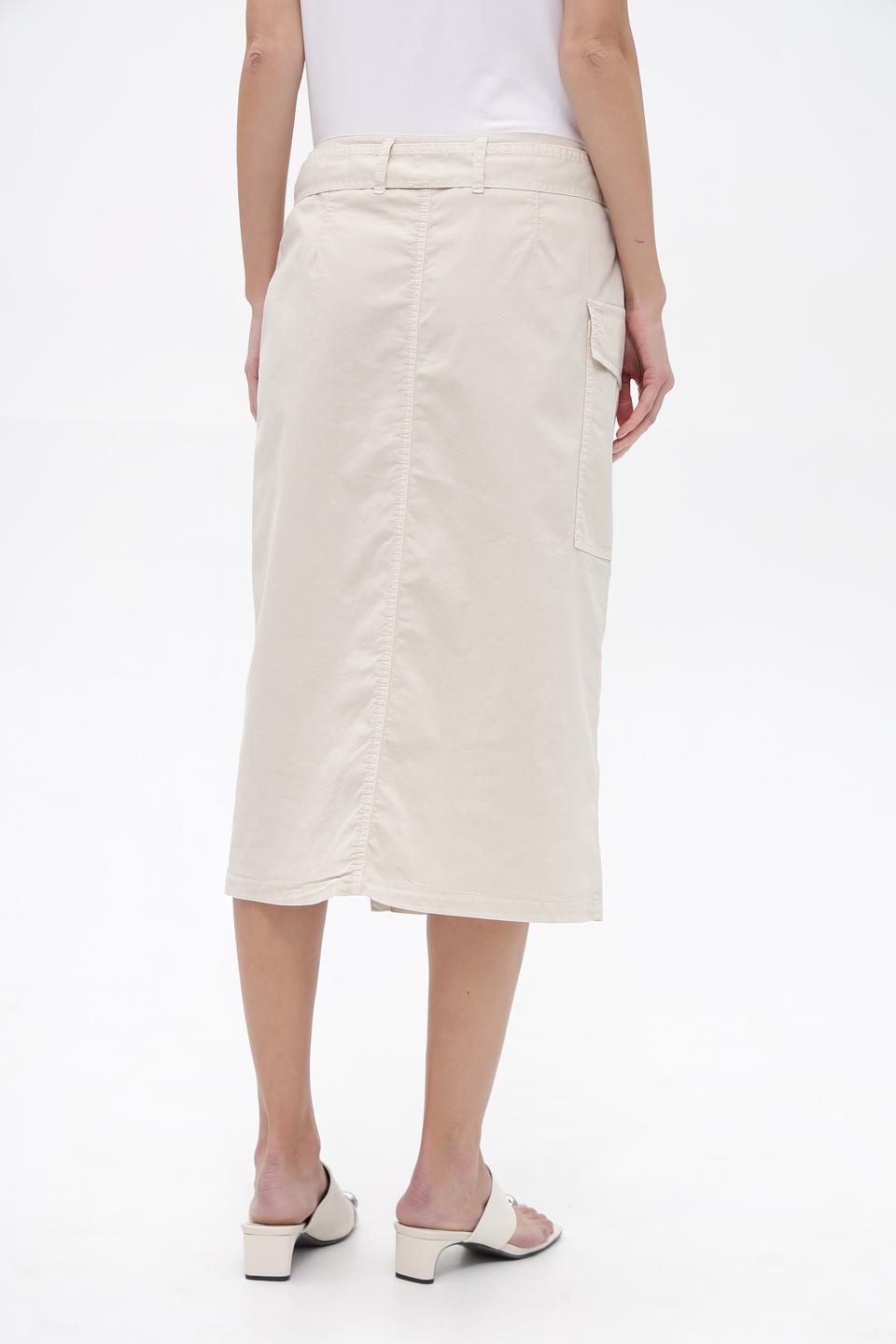 Юбка Gardeur с карманами бежевая