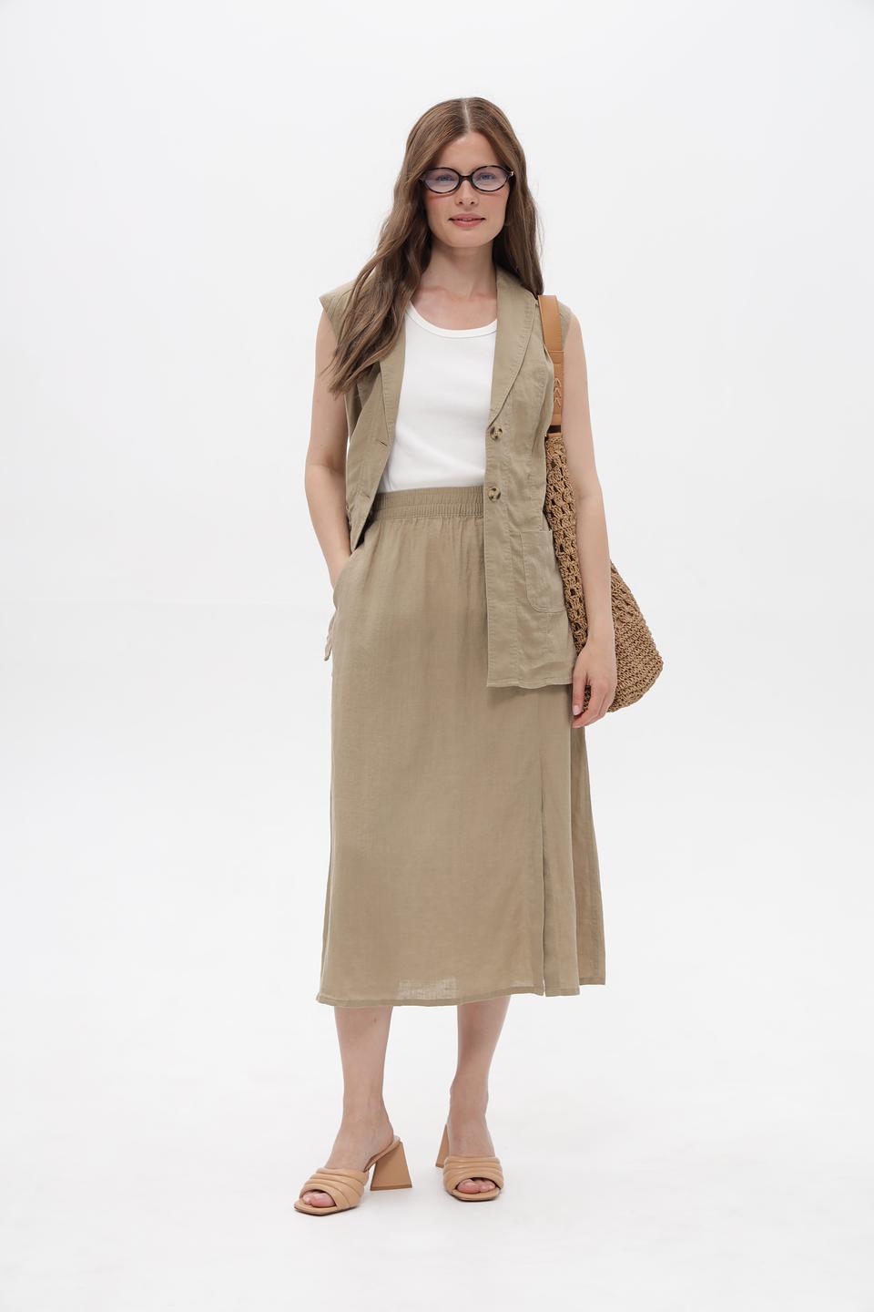 Жилет Lebek льняной