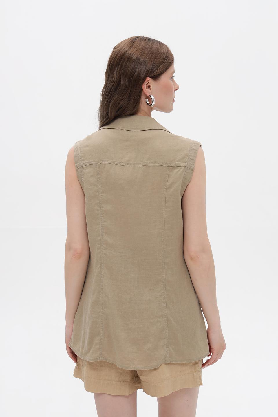 Жилет Lebek льняной