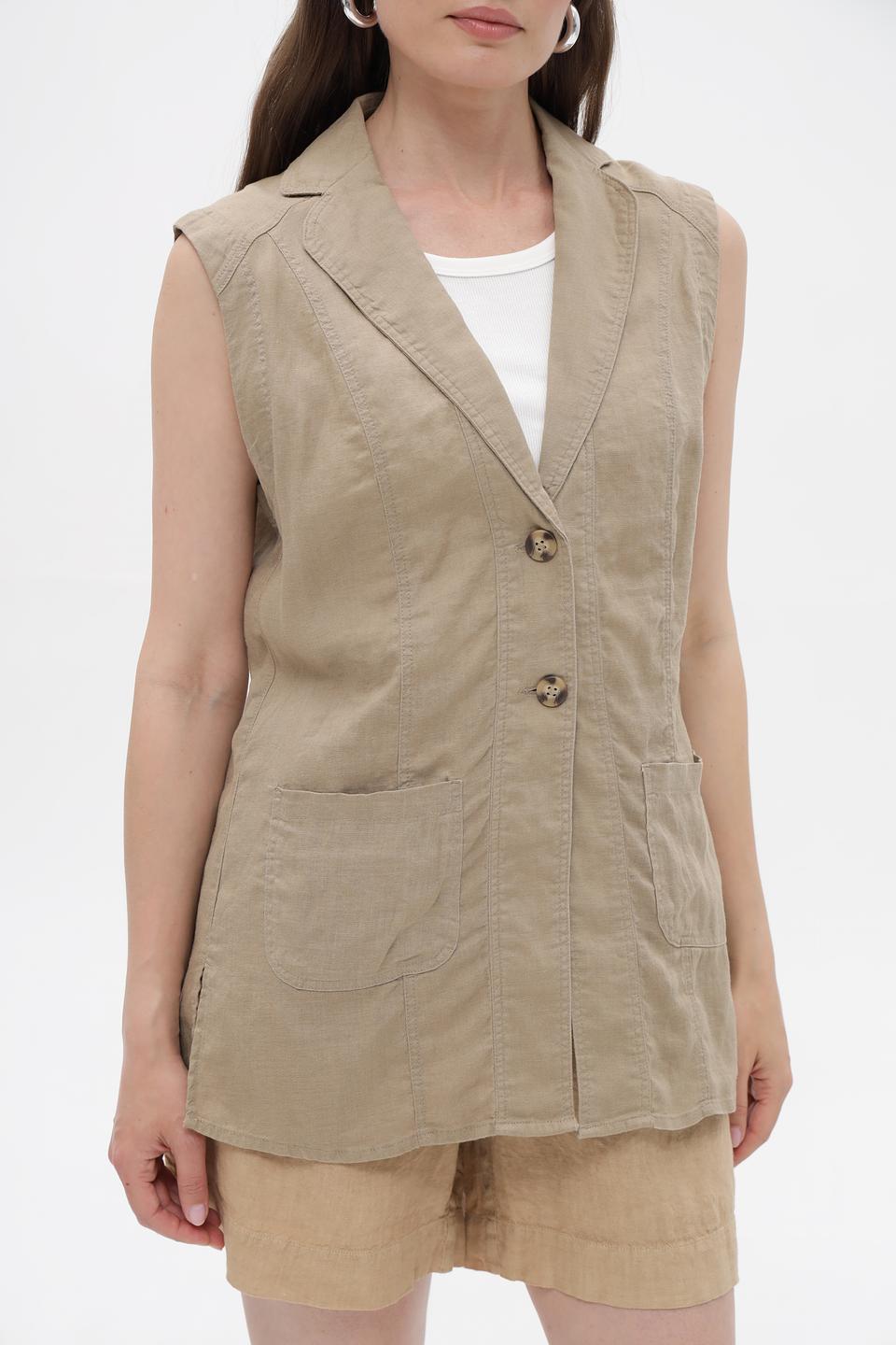 Жилет Lebek льняной