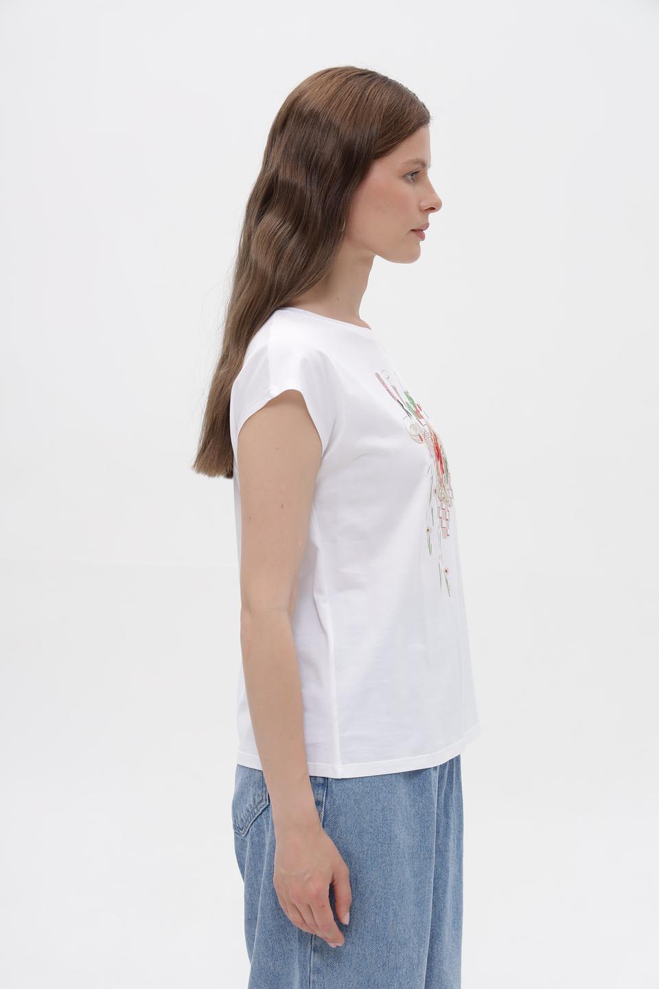 Футболка Marc Cain с принтом