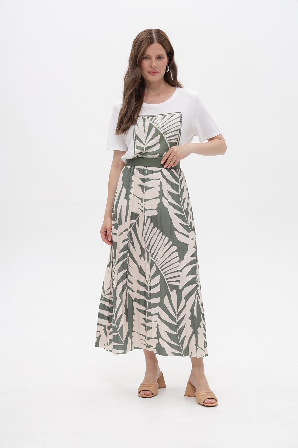 Юбка Oui с принтом