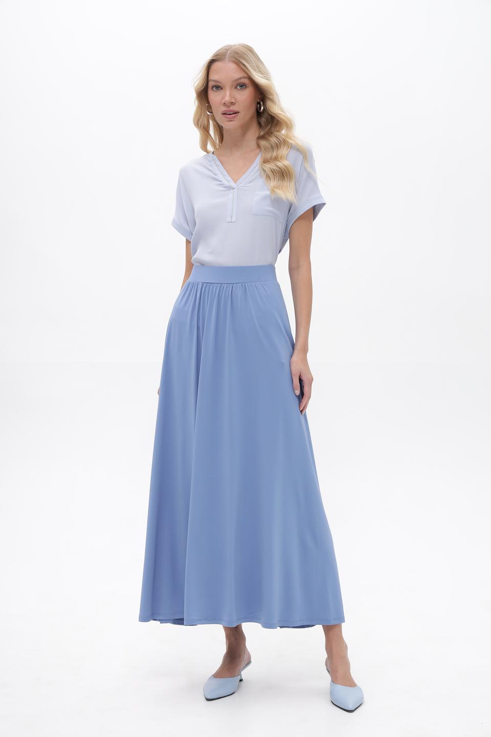 Юбка Oui женская голубая