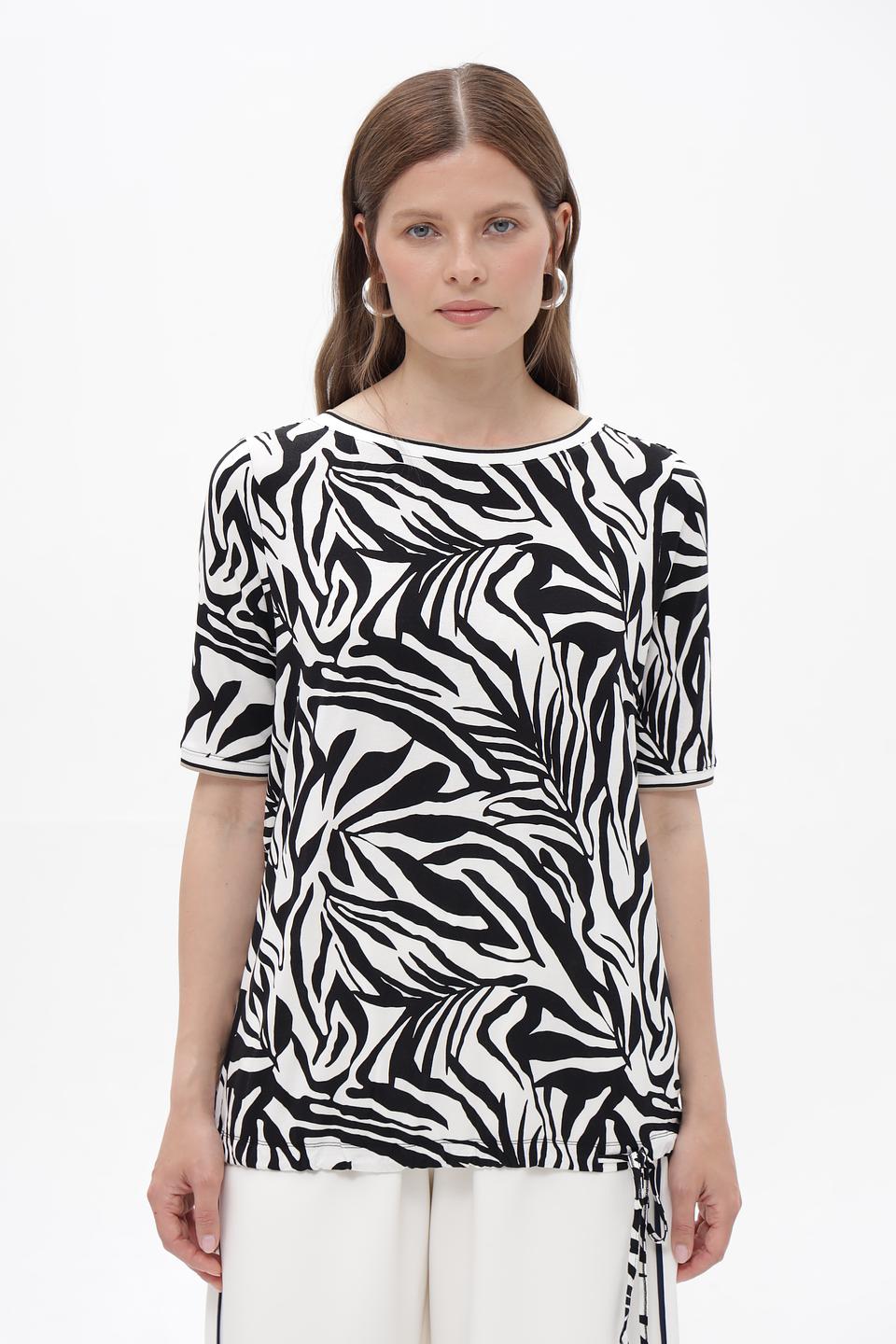 Блузка Betty Barclay принт зебра