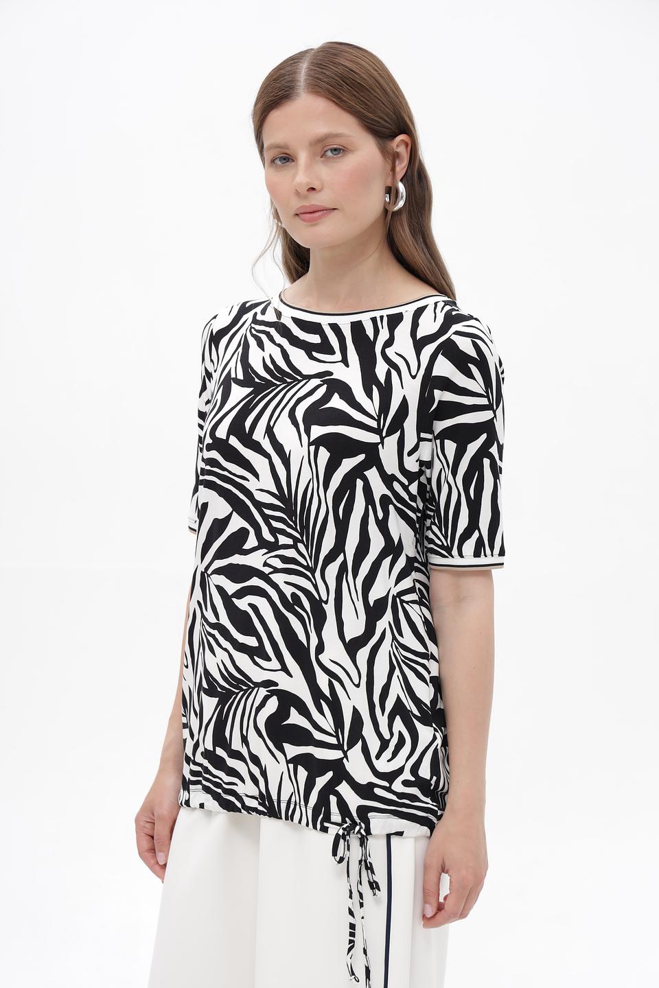 Блузка Betty Barclay принт зебра
