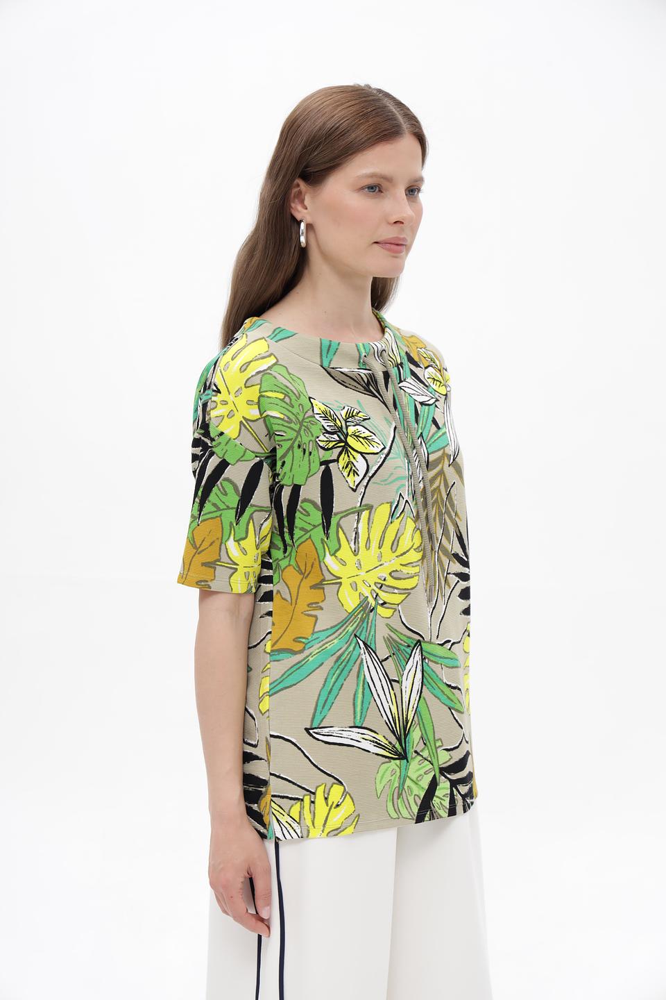 Блуза Betty Barclay с тропическим принтом
