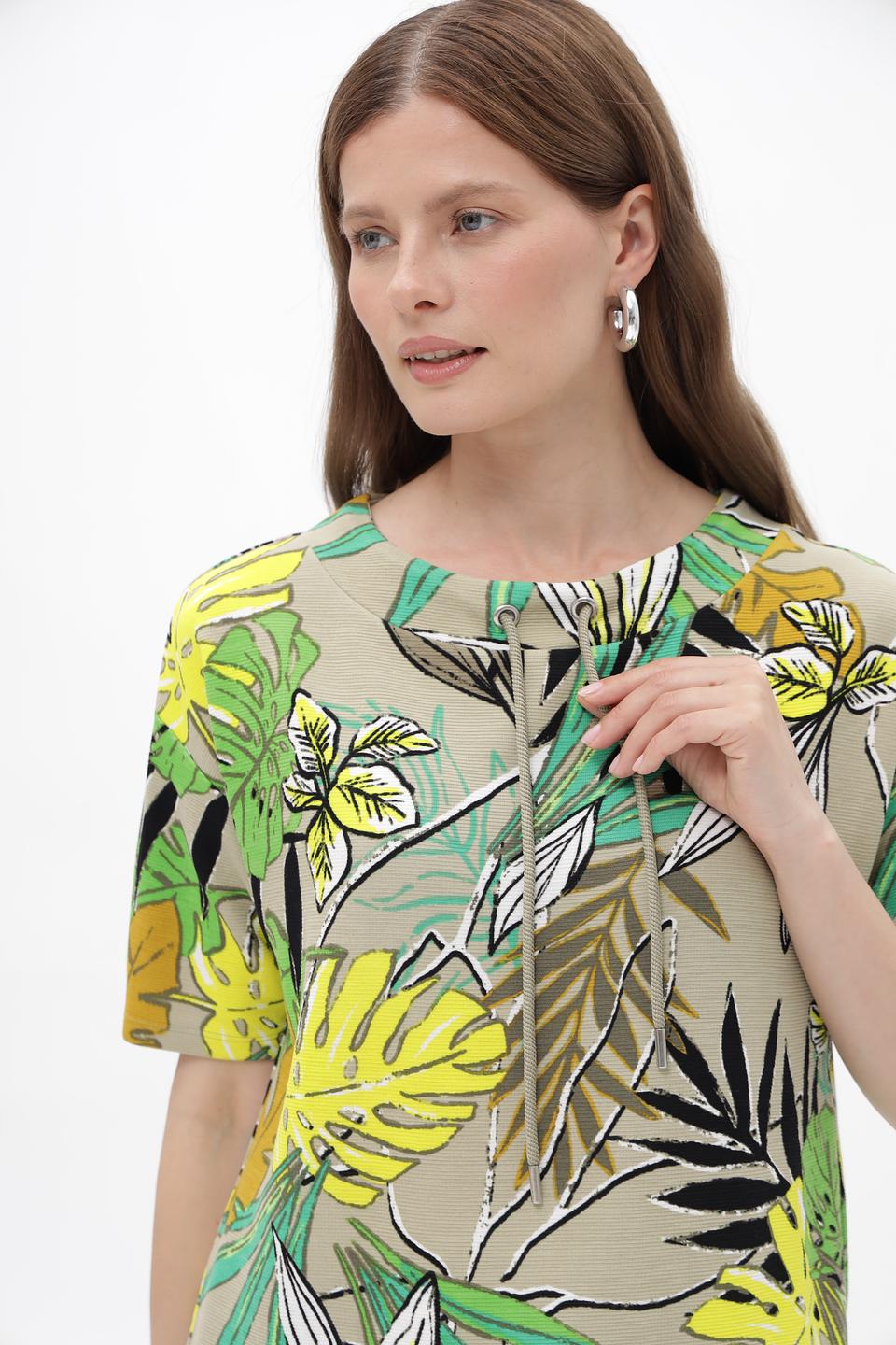 Блуза Betty Barclay с тропическим принтом