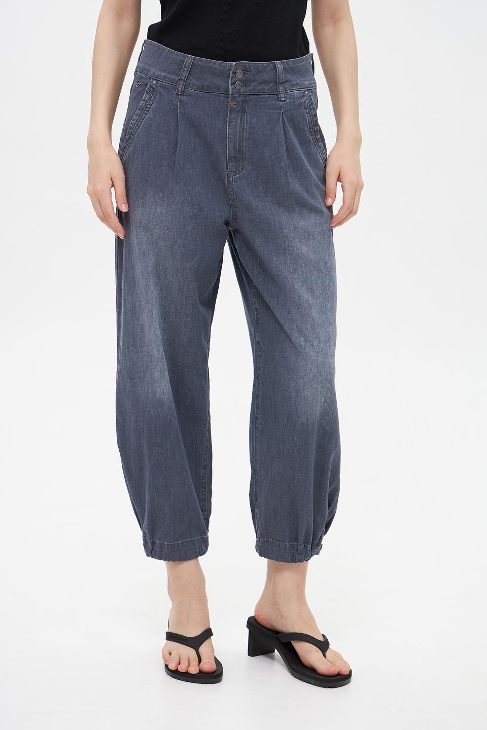 Джинсы Time Zone серые шаровары