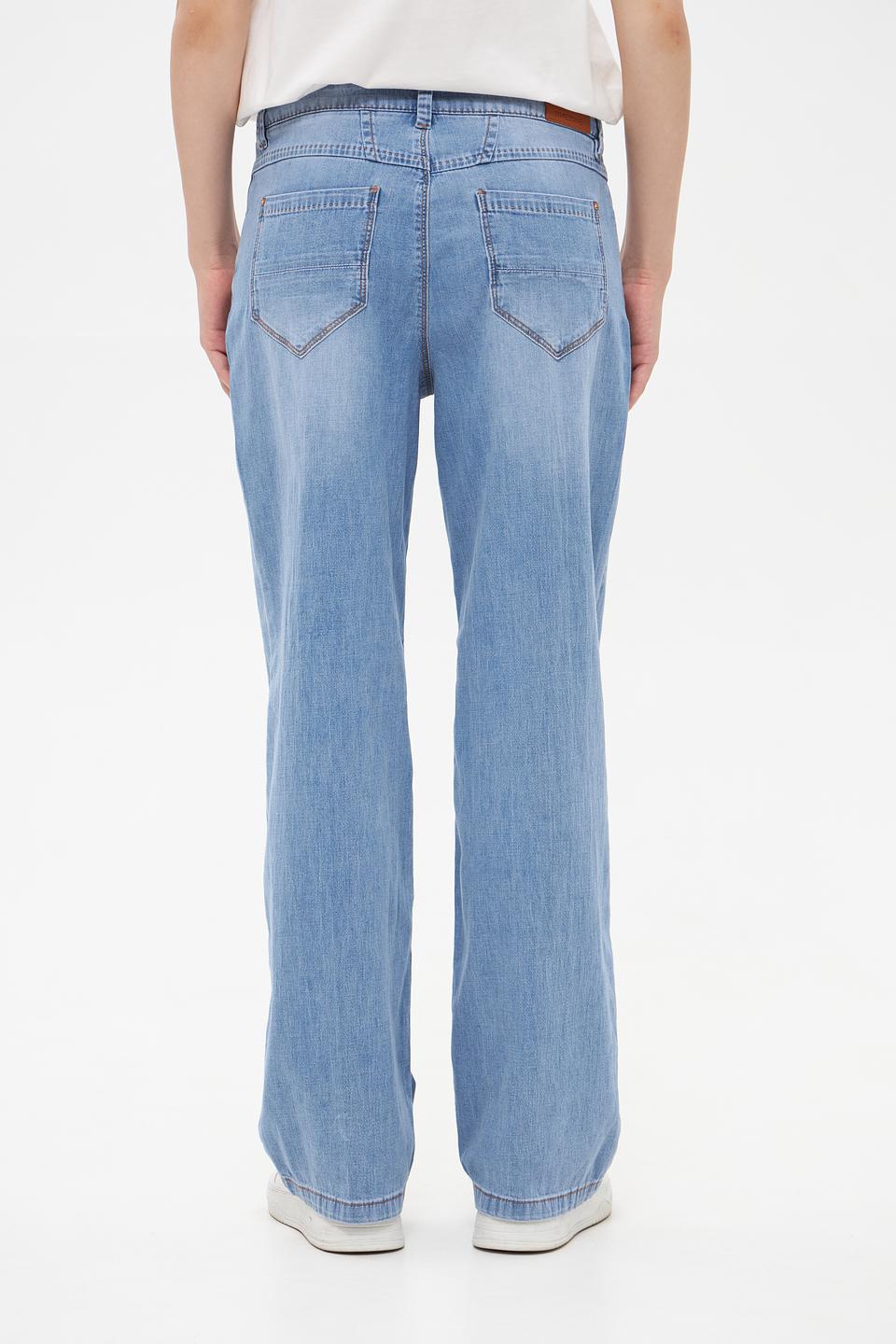 Джинсы Time Zone широкие голубые