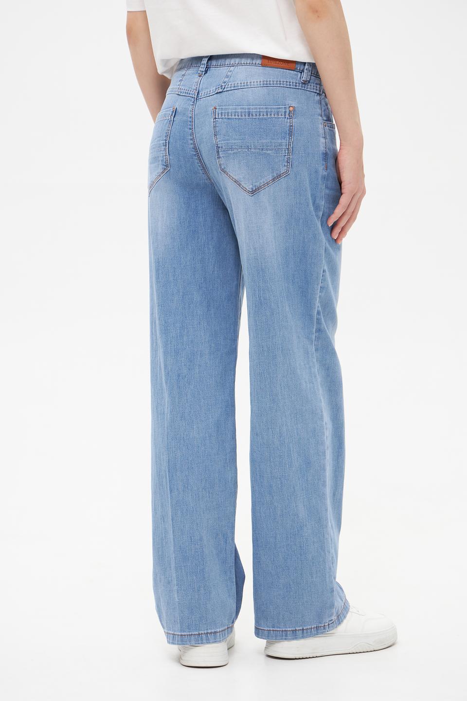 Джинсы Time Zone широкие голубые
