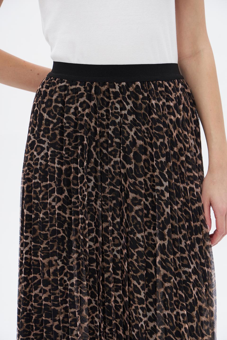 Юбка Rich and Royal с леопардовым принтом