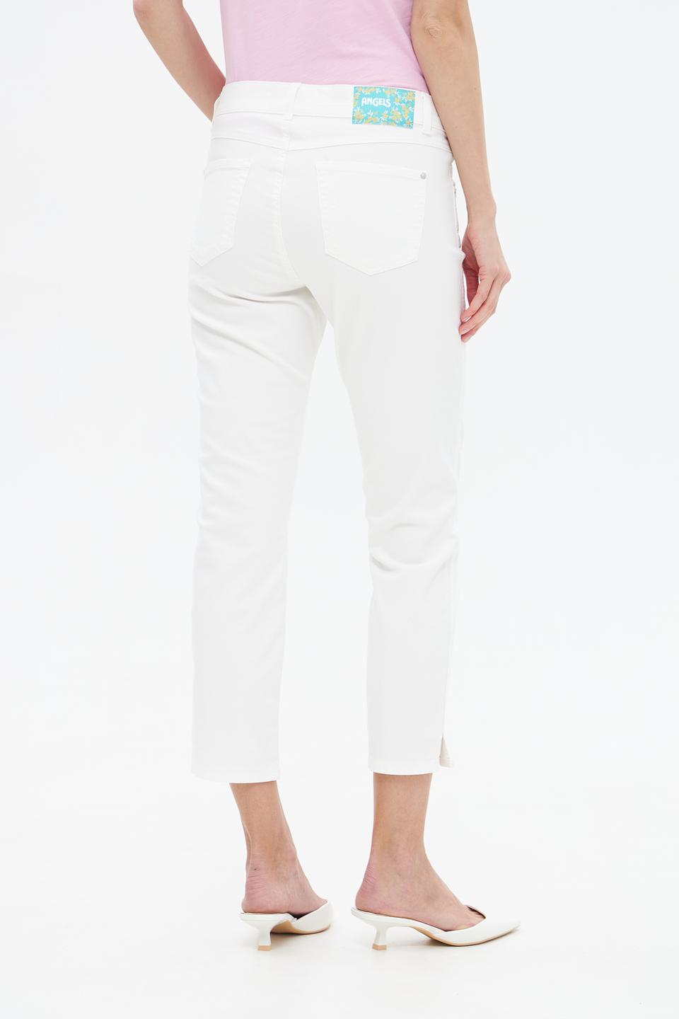 Джинсы Angels укороченные белые