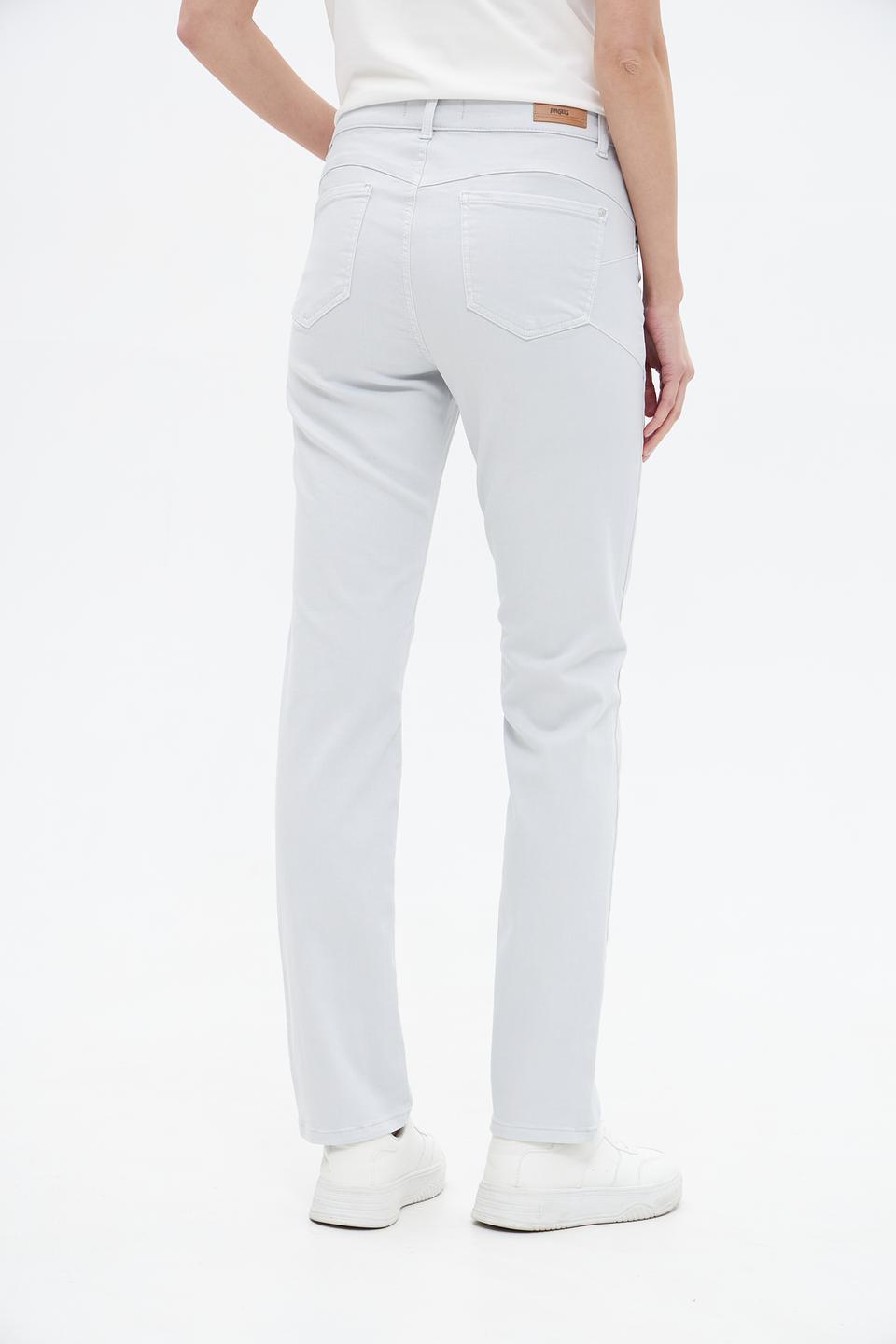 Джинсы прямые Angels светло-серые