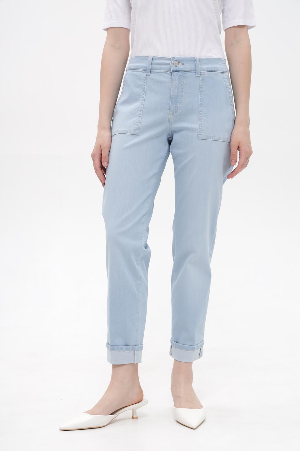 Брюки Angels укороченные светло-голубые