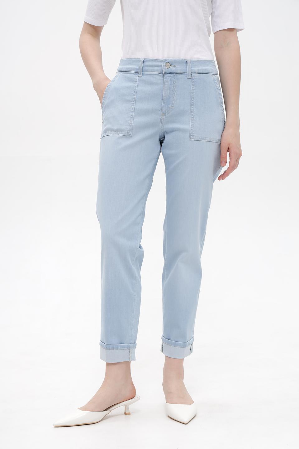 Брюки Angels укороченные светло-голубые