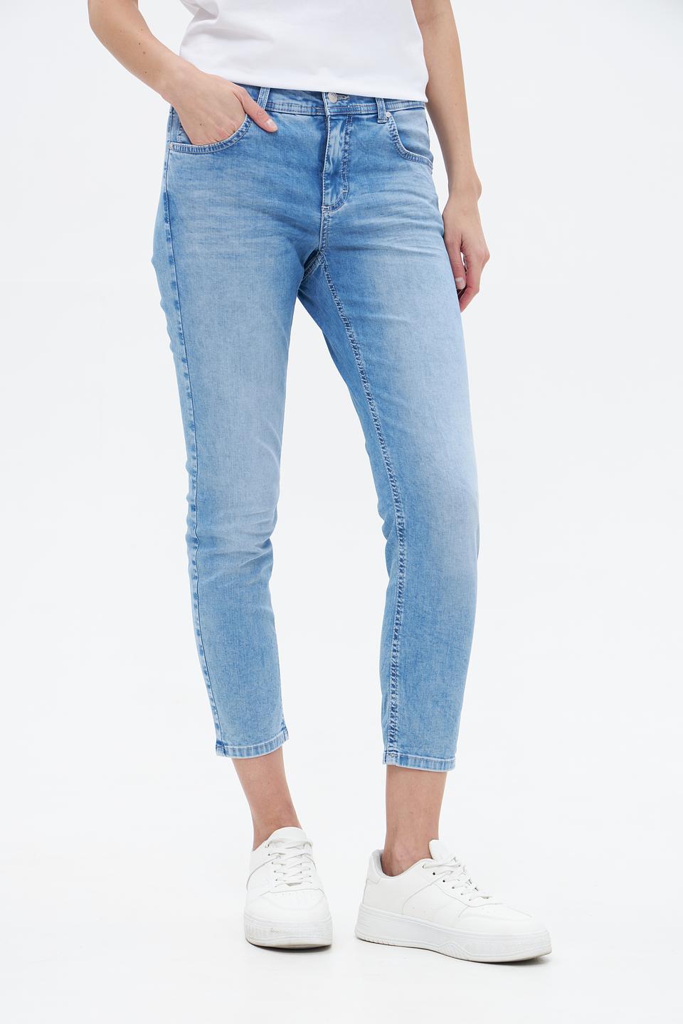 Джинсы Angels укороченные голубые