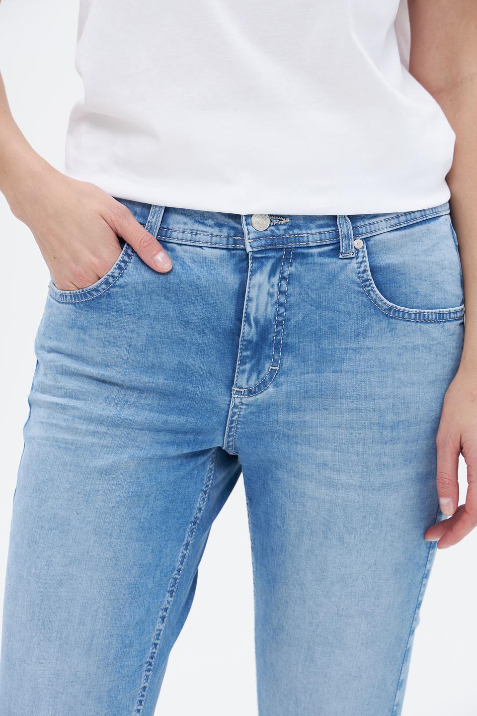 Джинсы Angels укороченные голубые