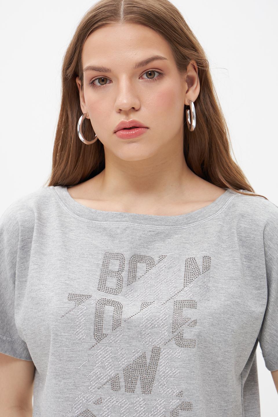 Футболка Suza с кристаллами