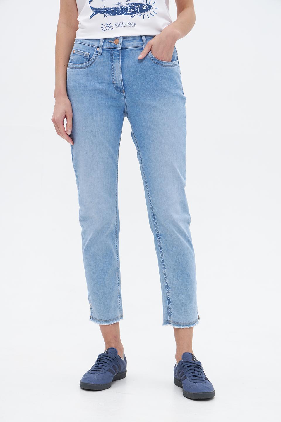 Джинсы ZRS Mom Fit светло-голубые