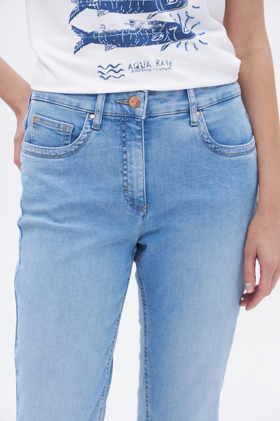 Джинсы ZRS Mom Fit светло-голубые