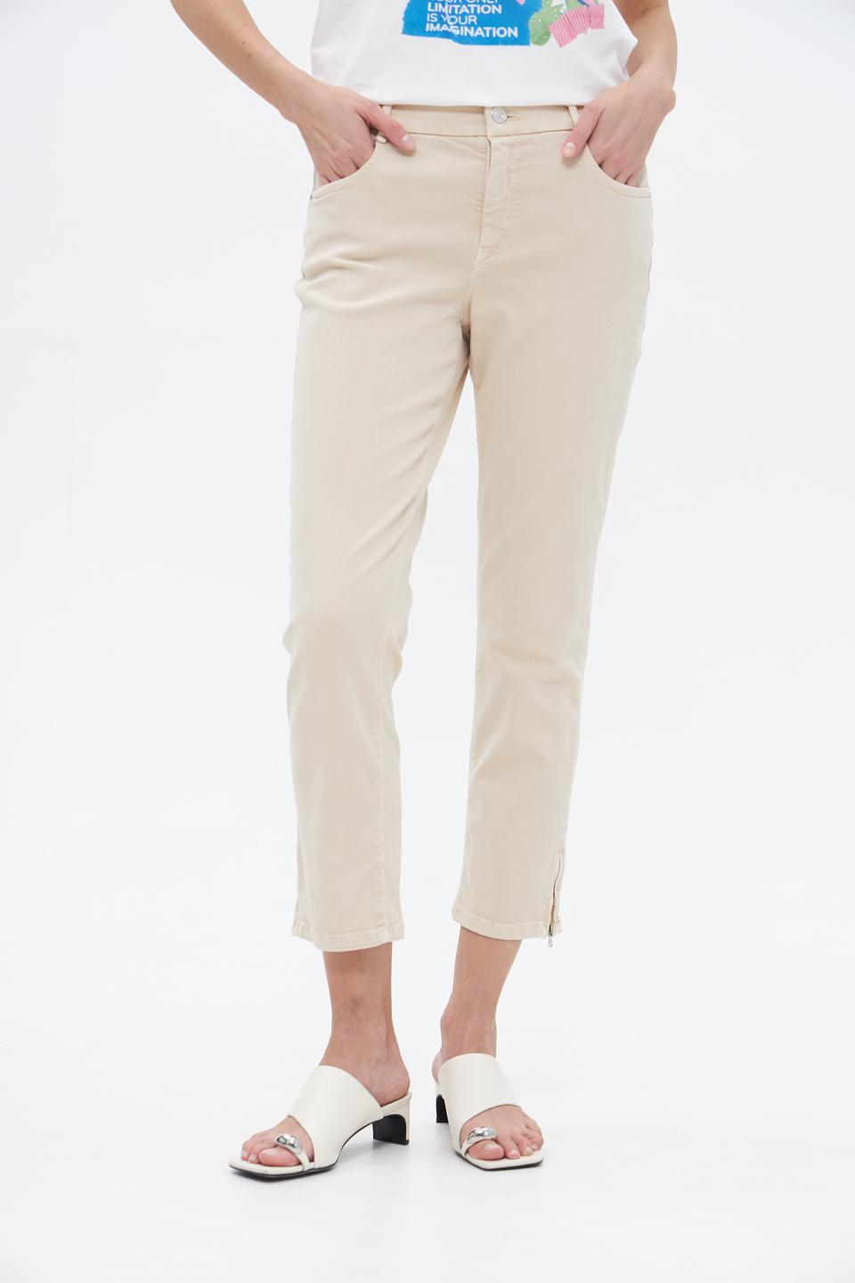 Брюки Gardeur прямого кроя бежевые