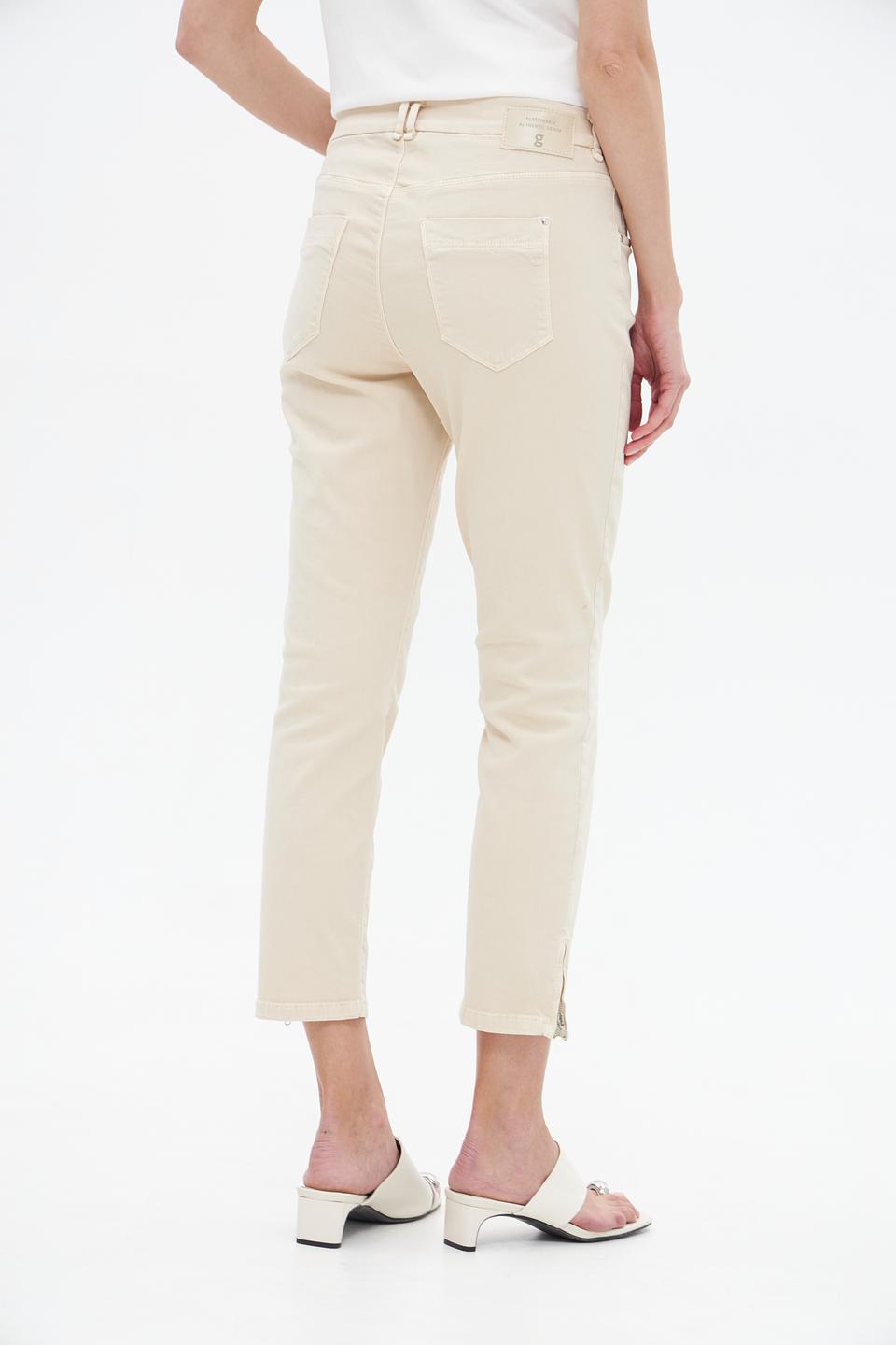 Брюки Gardeur прямого кроя бежевые