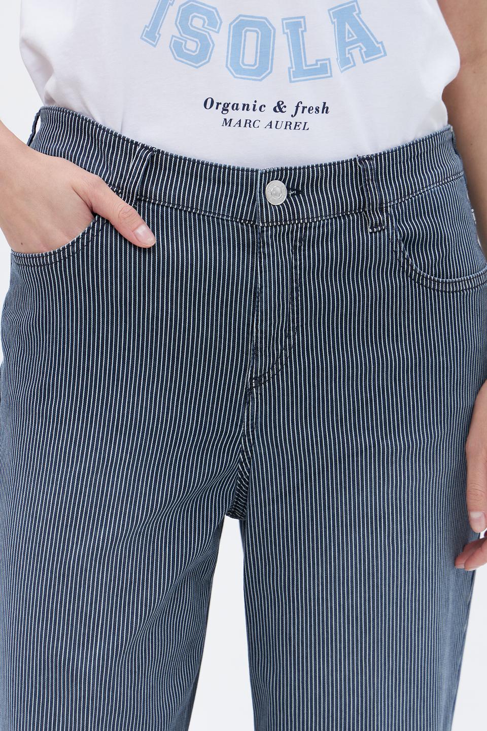 Брюки в полоску Gardeur