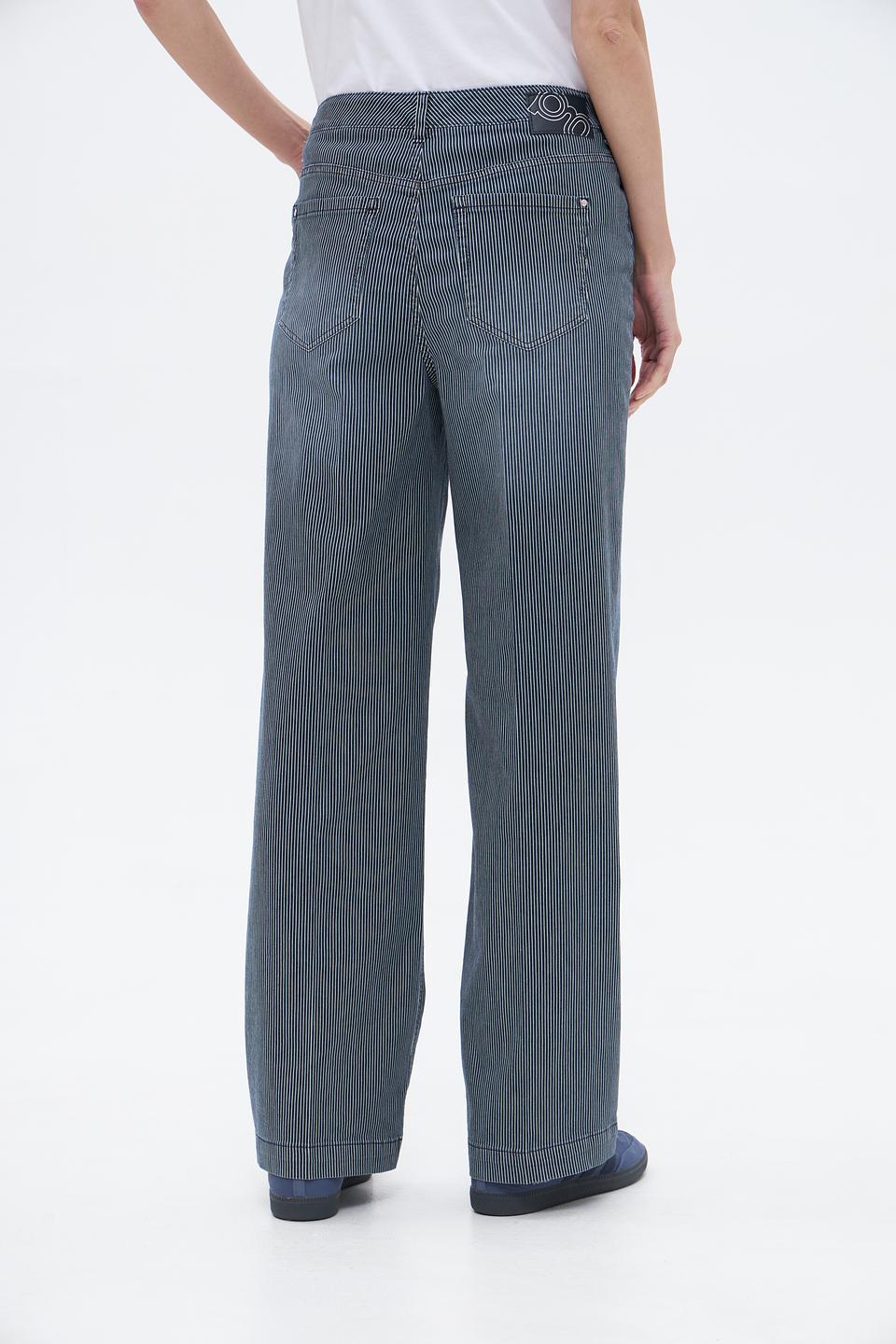 Брюки в полоску Gardeur