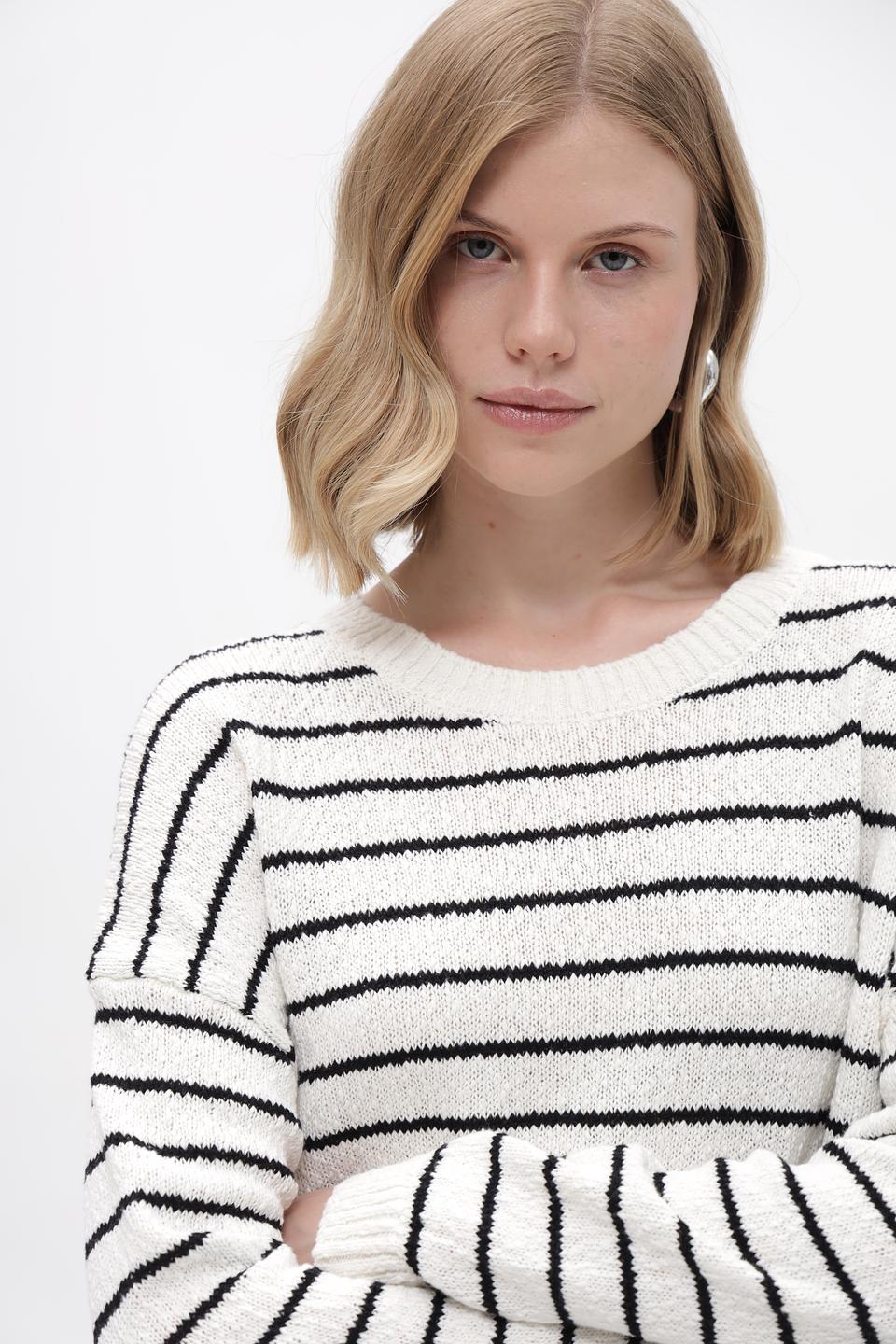 Пуловер Marc O Polo DENIM в полоску