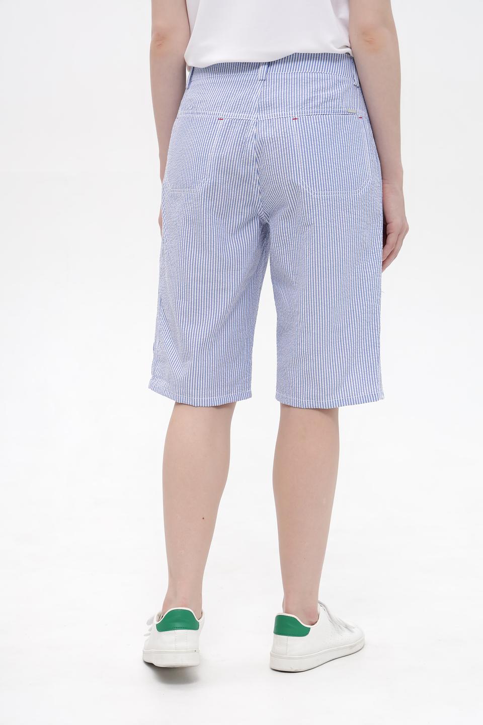 Шорты Ppep. в полоску голубую