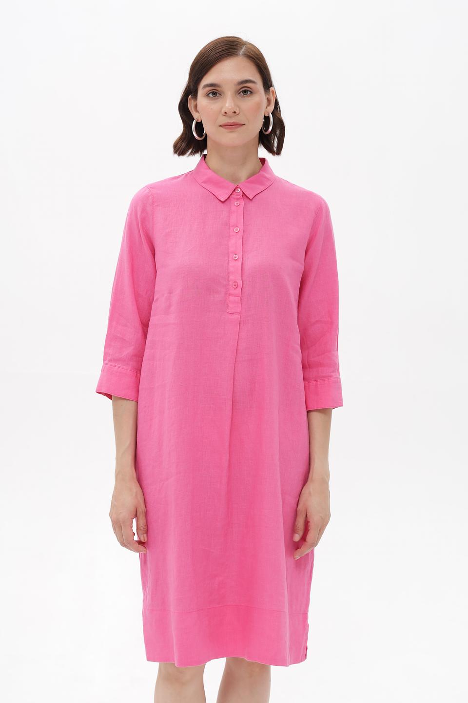 Платье рубашка Gerry Weber розовое