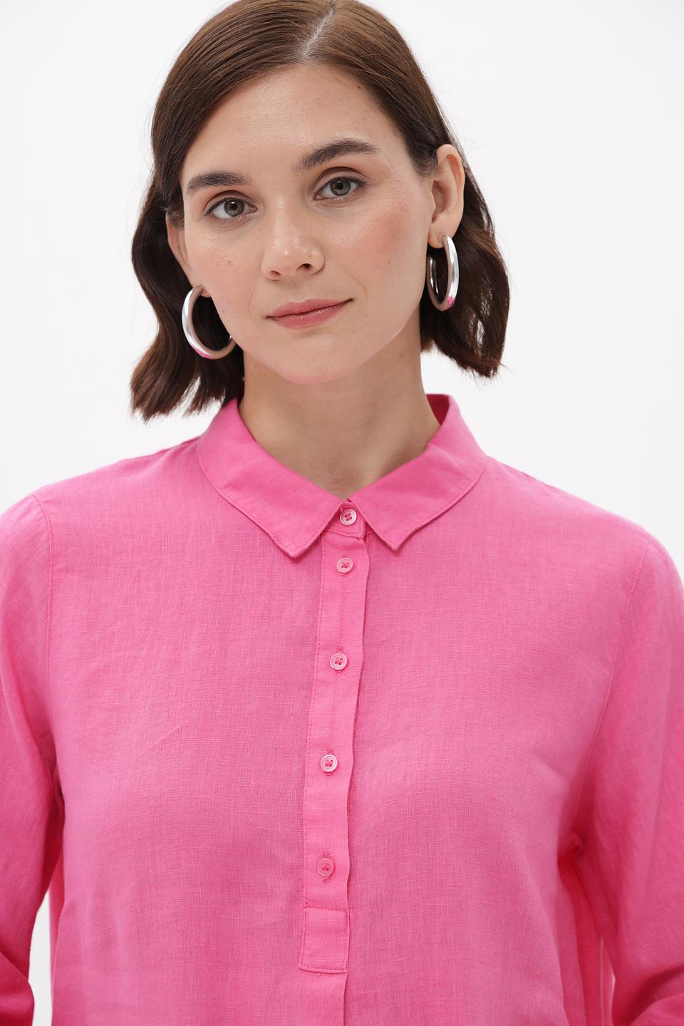 Платье рубашка Gerry Weber розовое