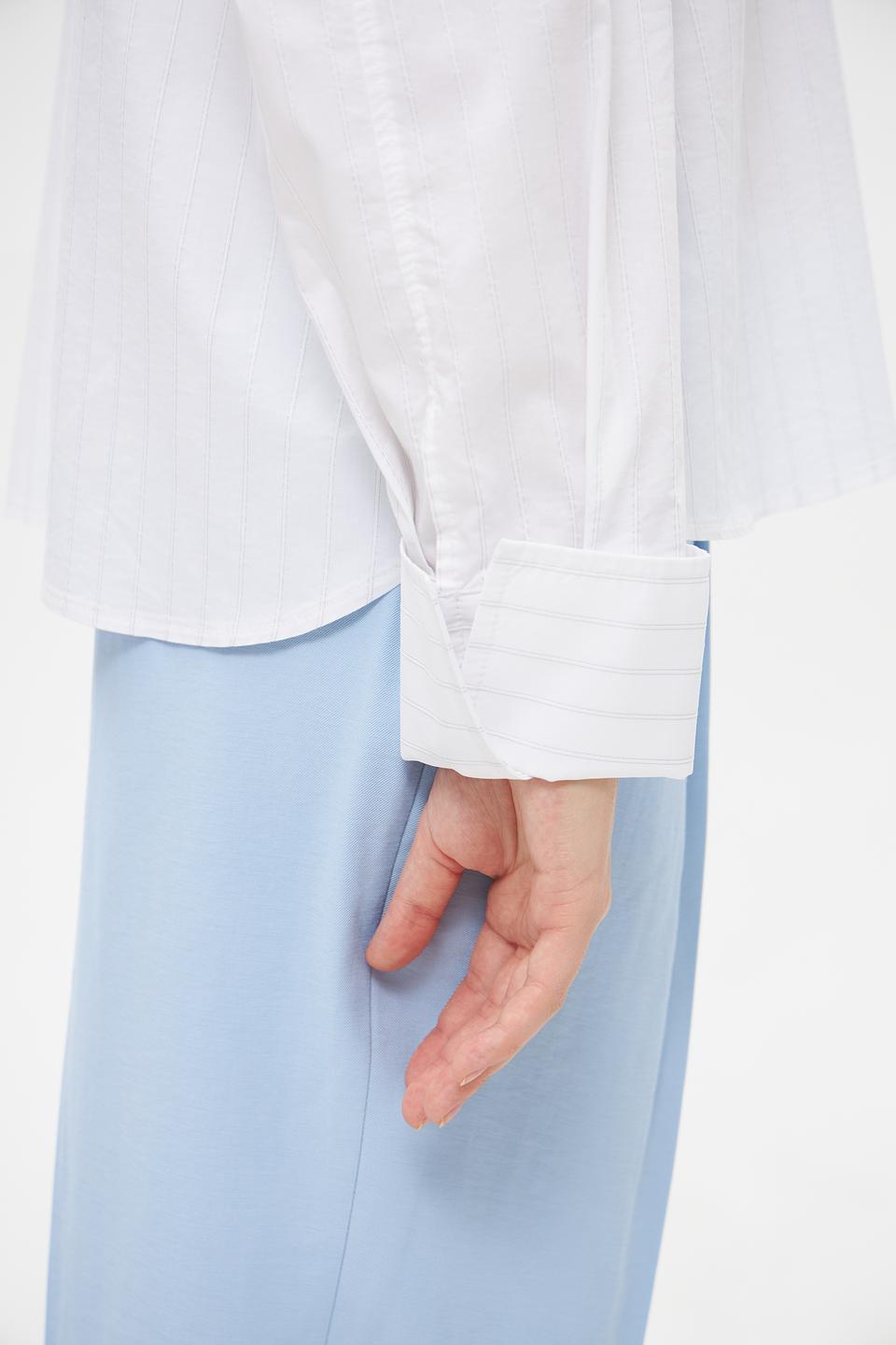 Блузка Marc Aurel оверсайз белая